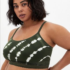 Torrid Olive Lightly Padded Seamless Bralette 5